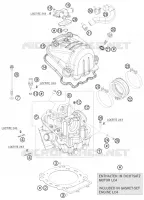 CULASSE pour KTM DUKE 2009