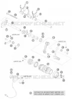 MECANISME DE SELECTION DE VITESSES pour KTM DUKE 2009