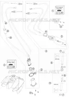 POMPE A ESSENCE pour KTM DUKE 2009