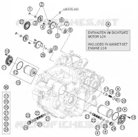 POMPE A HUILE pour KTM DUKE 2009