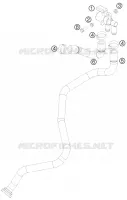 SECONDARY AIR SYSTEM SAS pour KTM DUKE 2009