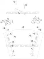 SOUPAPES pour KTM DUKE 2009