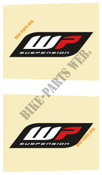 STICKER FRONT FORK-SET WP 48