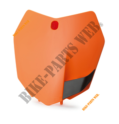 STARTNUMBER PLATE CPL. ORANGE