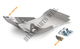 KTM SKID PLATE ALU 125/200EXC